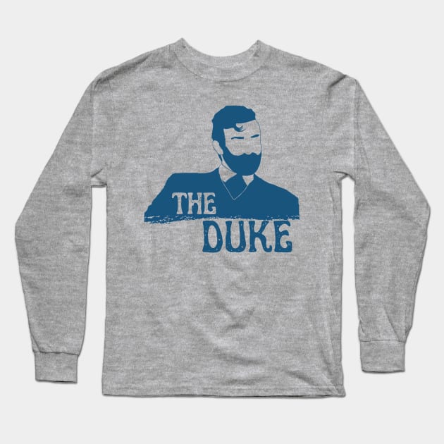 William "The Duke" Wellington Full Silhouette-From Miss Scarlet and the Duke Long Sleeve T-Shirt by still turning out